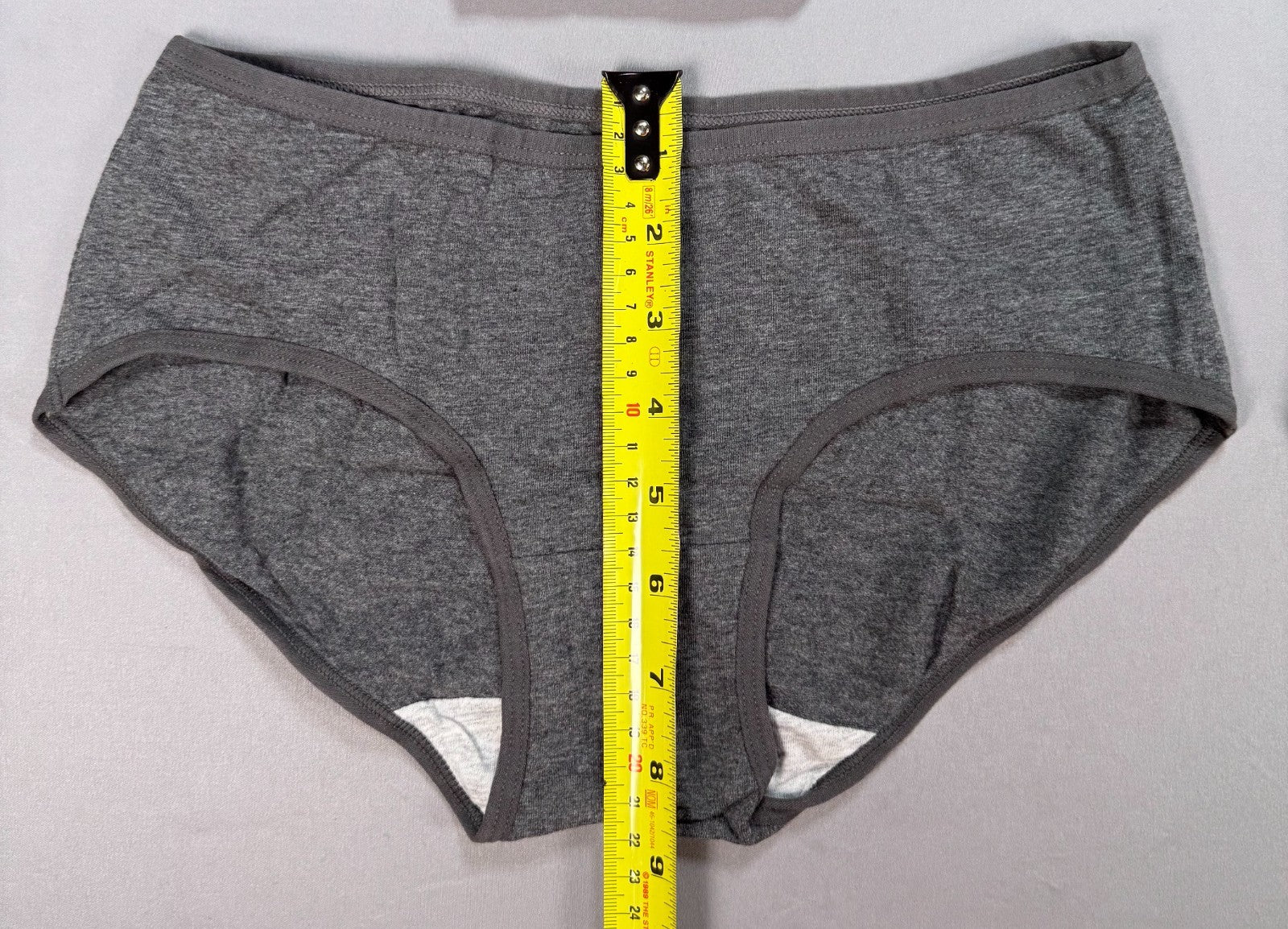 Pack of 6 Women's Seamless No-Show Stretch Brief Panties Size XS Multicolor