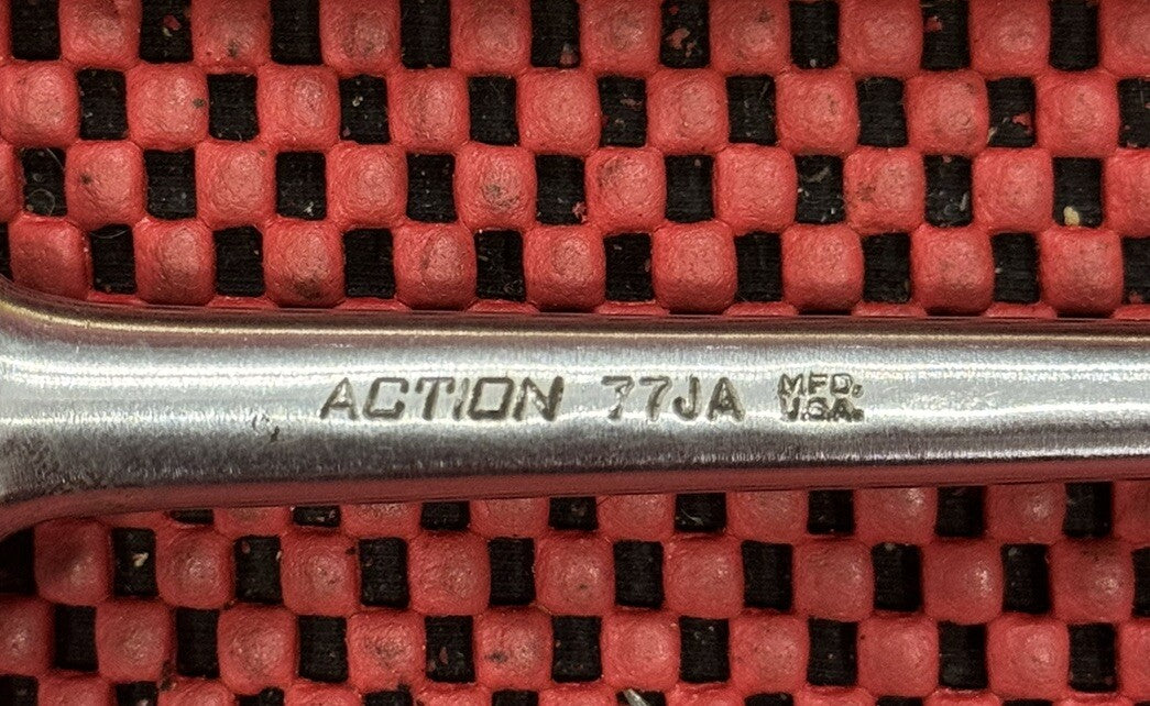Action Tools 77JA  3/8" Drive Reversible Ratchet wrench Made in USA M7