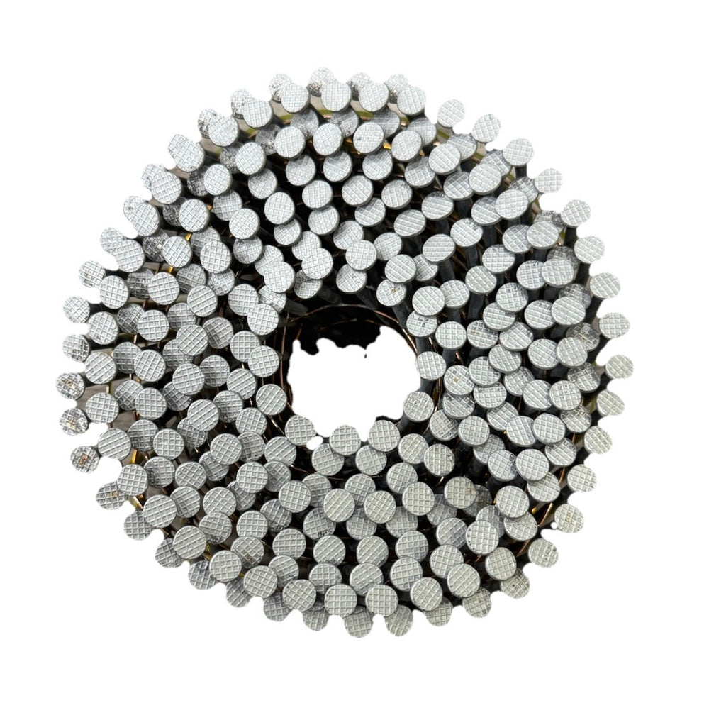 BPA NAILS Electro Galvanized Collated Roofing Nails 0.113” x 2 3/8” (QTY 4500)