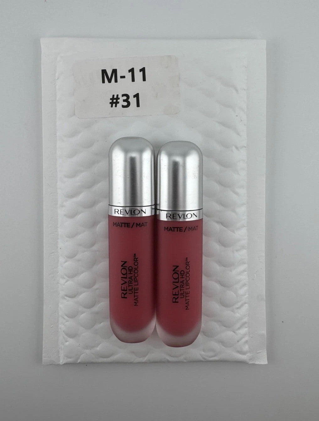 NEW Revlon Ultra HD Matte Lipcolor Womens Lightweight Liquid Lipstick - Set of 2