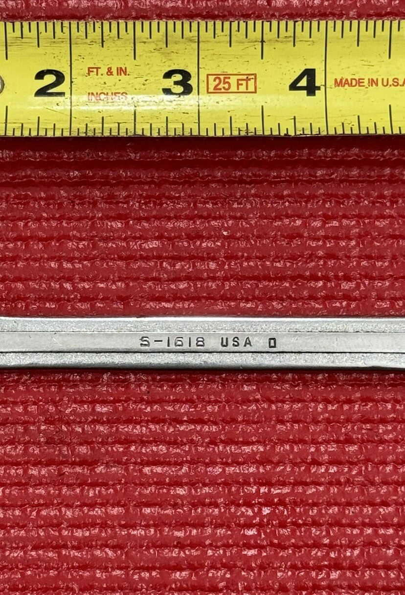 Blue Point Supreme S-1618 1/2" x 9/16" Open End Wrench Made in USA by Snap-On