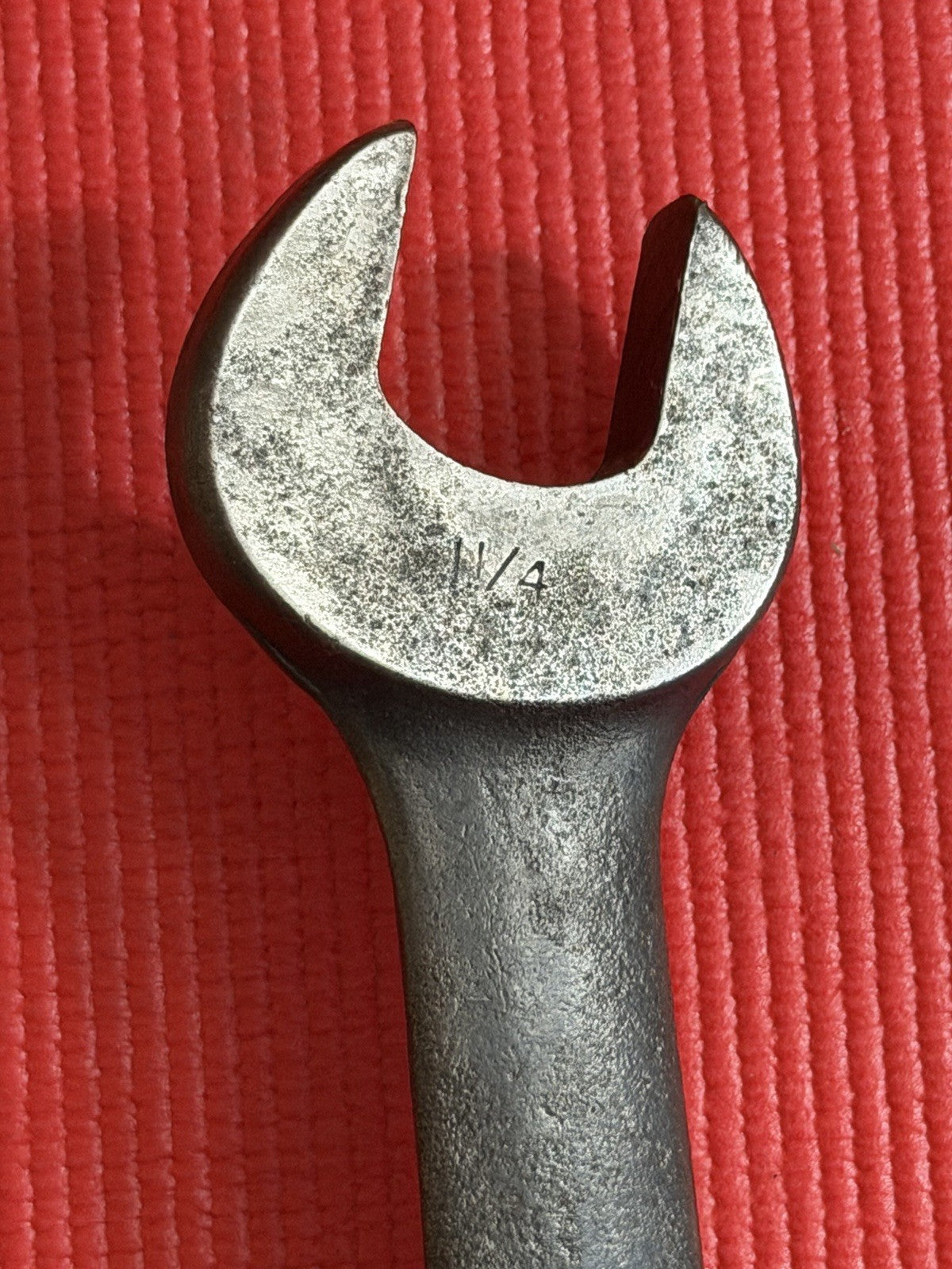 Vintage Williams Tools 739A 1 1/2” X 1 1/4” Double Open End Wrench 14" long USA