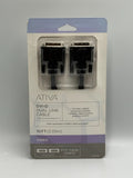 New Ativa 10 Foot DVI-D Dual Link Male to Male Digital Video Cable - 1600x1200