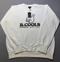 NWT B.Cools Barney If In Doubt Whip It Out Pullover Sweatshirt Men X-Large White