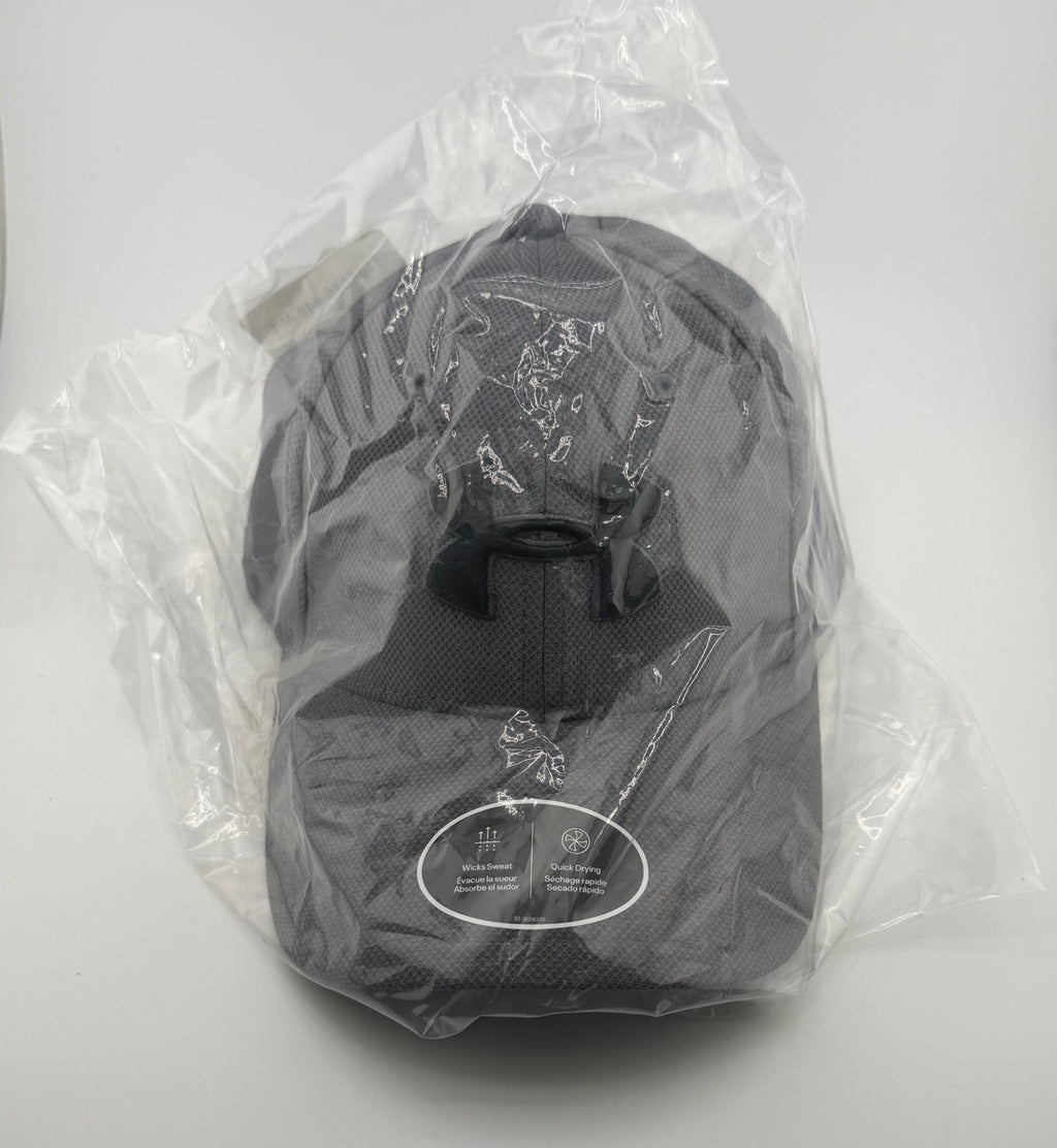 Under Armour UA Branded Cap Hat NEW Size - Medium/Large | Black & Gray YOU PICK!