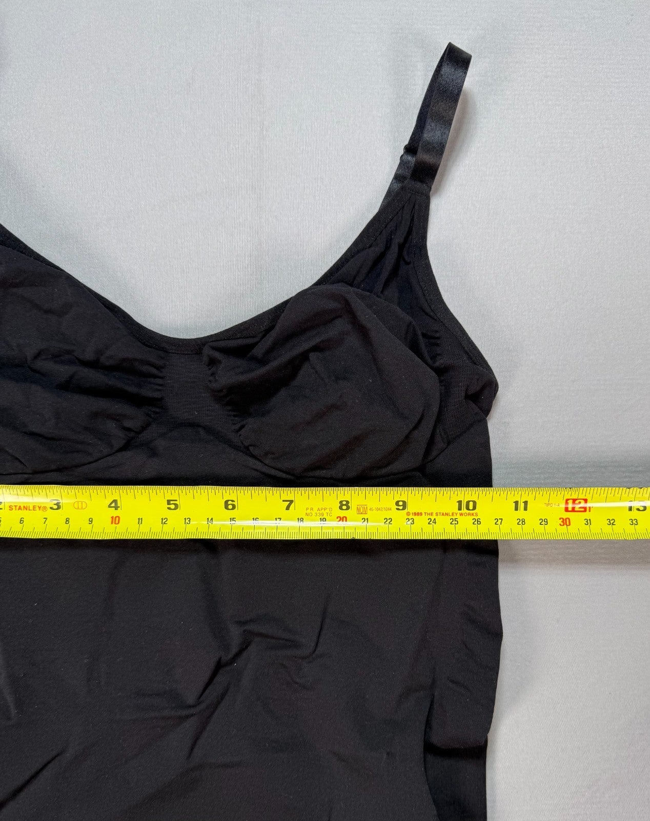 Women’s Shapewear Bodysuit Tummy Control Stretchable Thong Black Size 2XL/3XL