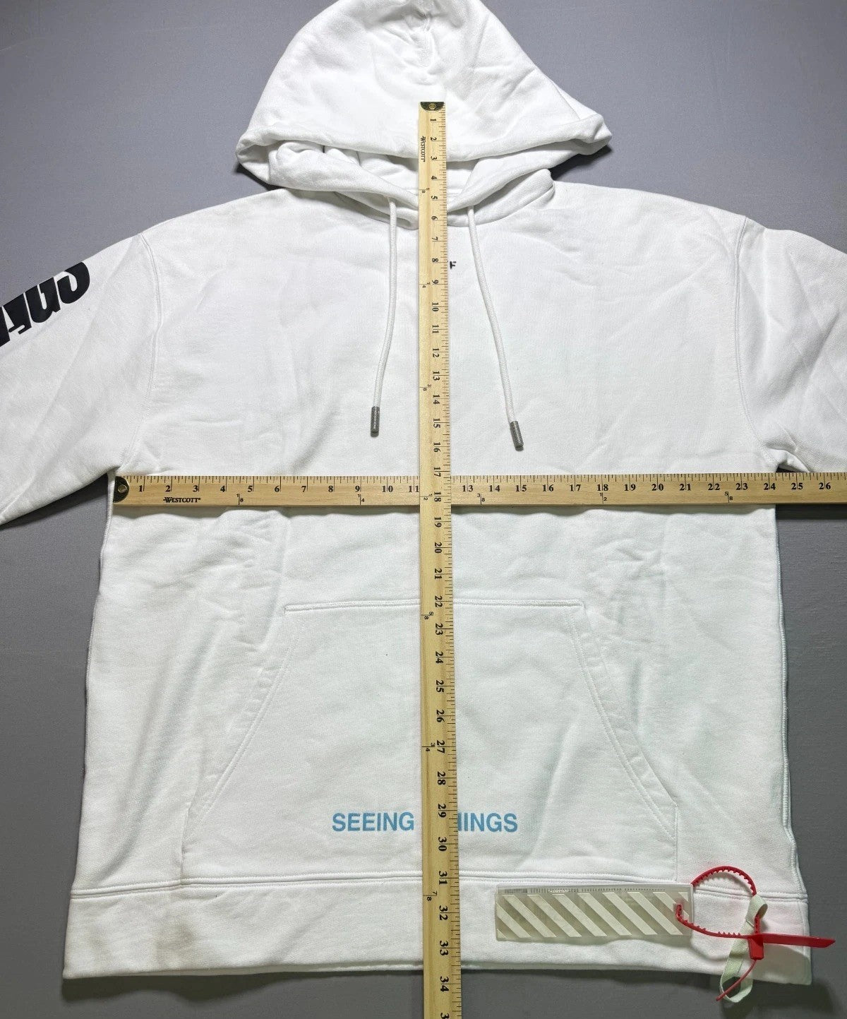 NWT Off-White Seeing Things Marilyn Monroe Hoodie Men's Medium Sweatshirt-Rare