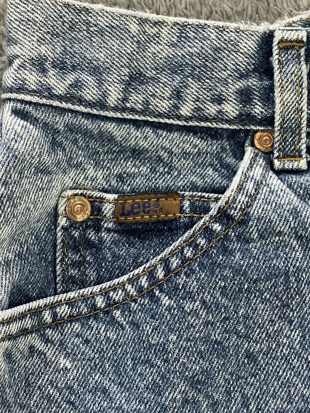 Lee jeans Denim Womens Size 12M Regular Fit Blue Jeans 29-1/2"X30-1/4"
