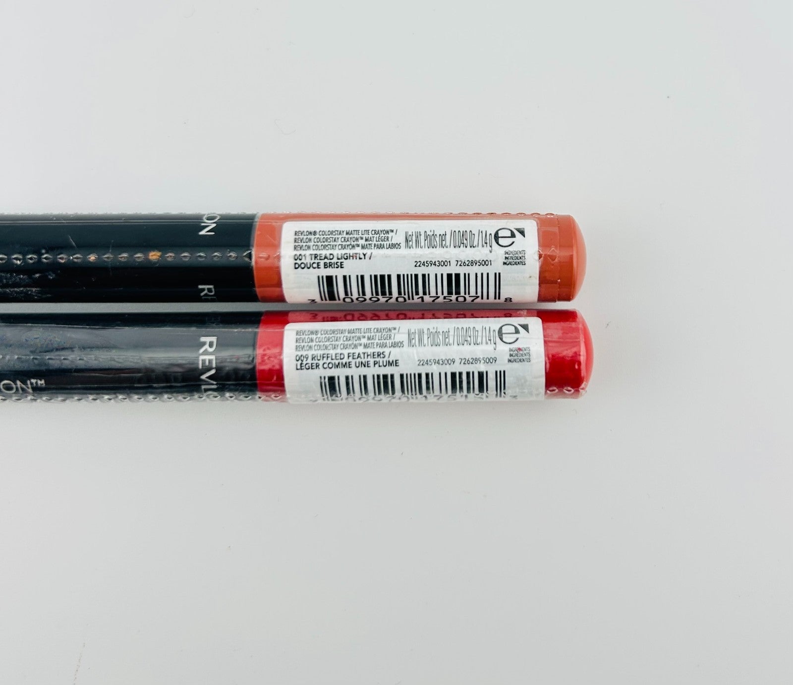 Revlon Colorstay Matte Lite Crayon Lightweight Effortless Lipstick - Set of 2