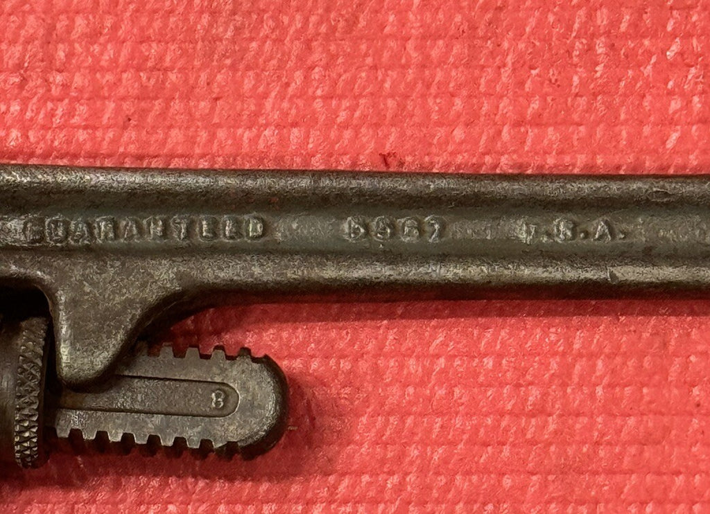 Vintage Craftsman 5567, 8" Heavy Duty Pipe Wrench Made in USA