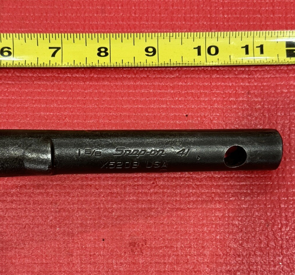 Snap-on Tools X520B USA 1-5/8" Off-Set Box End Tubular Wrench MADE IN USA