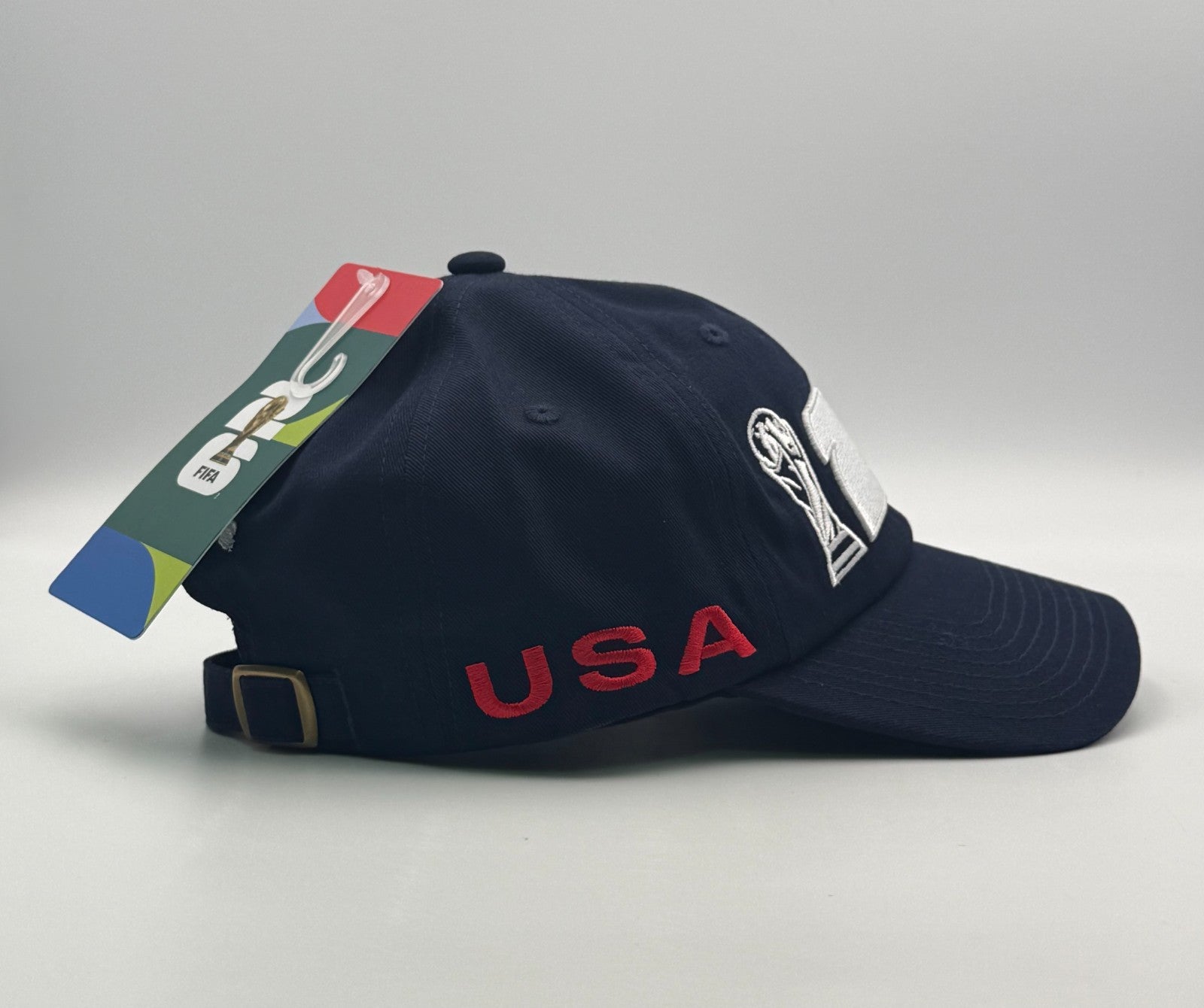 New FIFA World Cup 2026 USA Licensed Hat Men Blue Adjustable Embroidered Cap