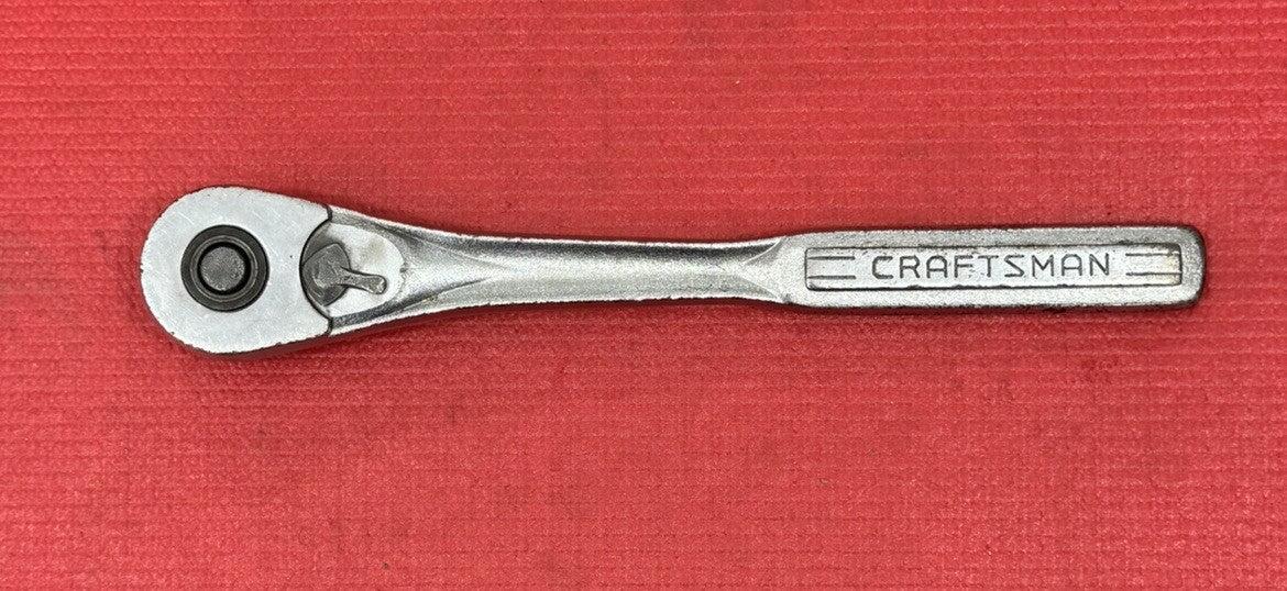 Vintage Craftsman VF 44809  1/2" Drive Ratchet Made in USA