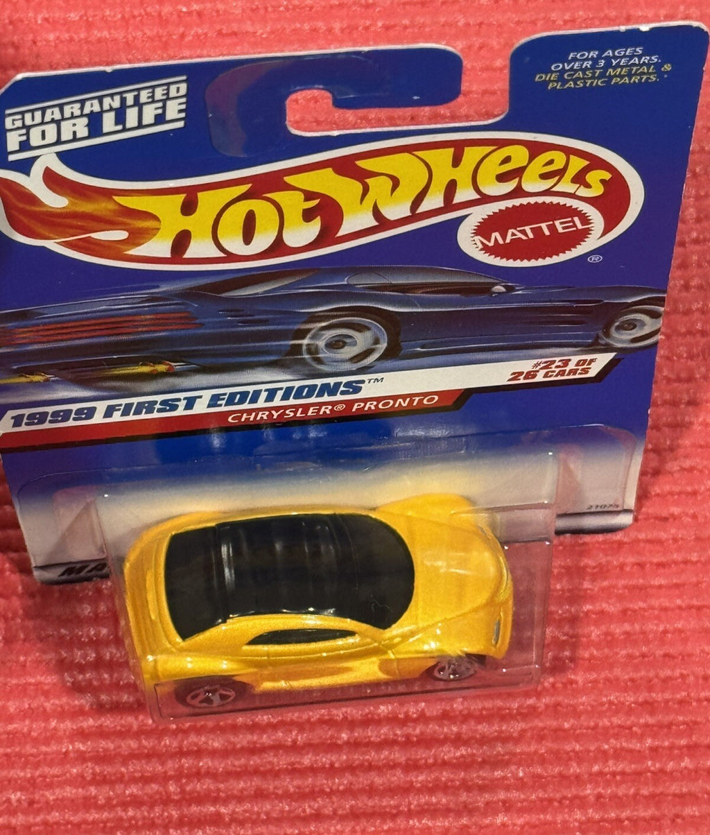 NEW Hot Wheels 1999 First Editions Chrysler Pronto Collectors #928