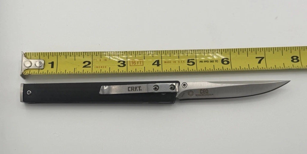 CRKT 7096K CEO Richard Rogers Design EDC Liner Lock Folder Vintage Collectible