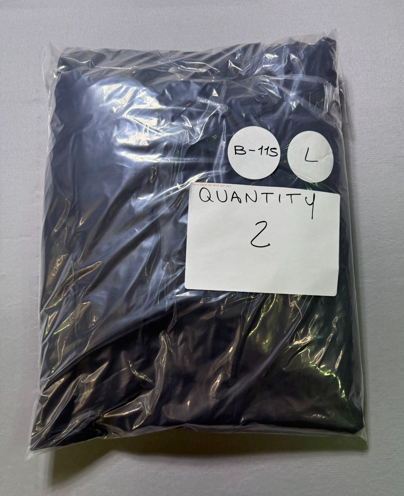NWT Lands End Waterproof Hooded Rain Jacket Women Large Black Long Sleeve Zipper
