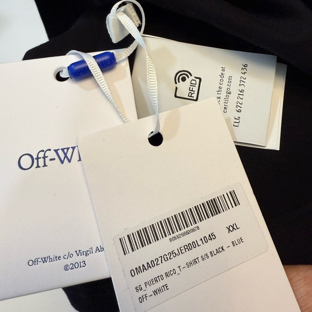 Off-White Exclusive Store Graphic T-Shirt Puerto Rico Size 3XL  (READ DESCRIPT)