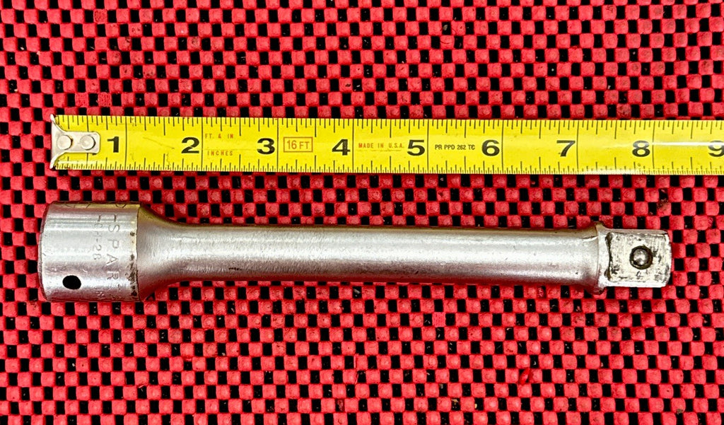 Vintage SPARTA Tools CH-28  8” Long 3/4” Drive Extension MADE IN USA M7