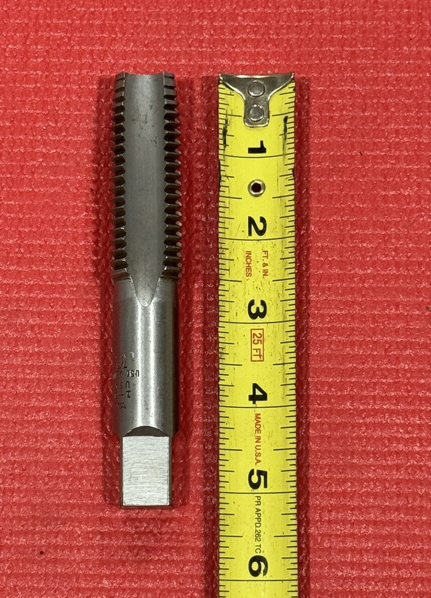 Vermont American Hand Tap 1-8 , 7/8  Flute Tap Made In USA