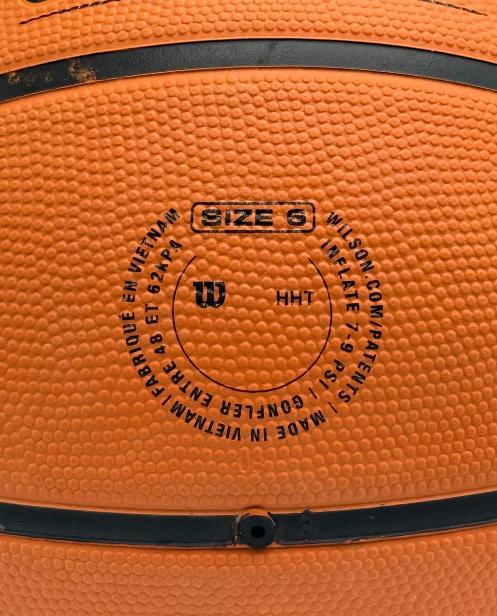 Wilson NBA DRV Series Basketball Orange Outdoor Play Rubber Drive Ball - Size 6