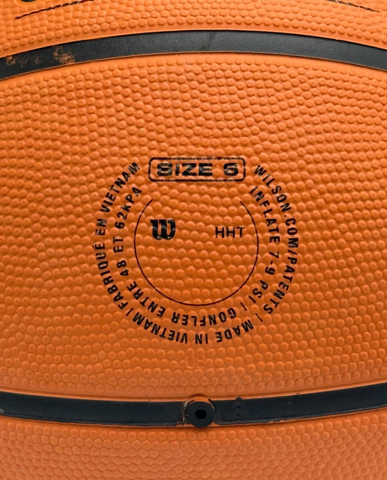 Wilson NBA DRV Series Basketball Orange Outdoor Play Rubber Drive Ball - Size 6