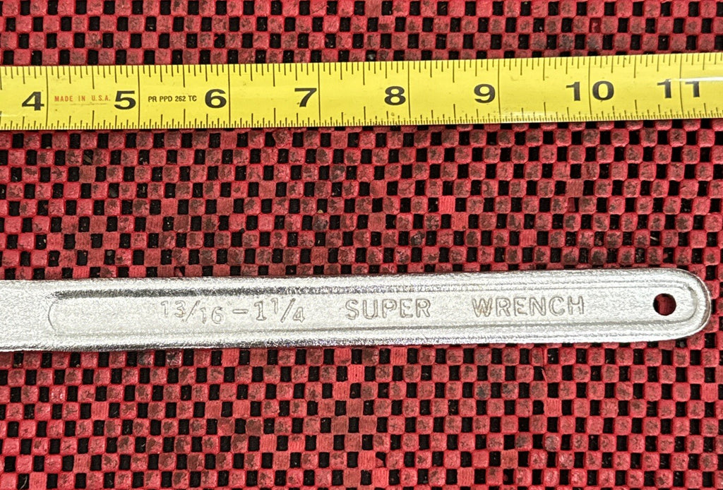 23-32 Heavy Duty SUPER WRENCH 13/16”- 1 1/4” Chrome Plated Box End SUPER SPANNER