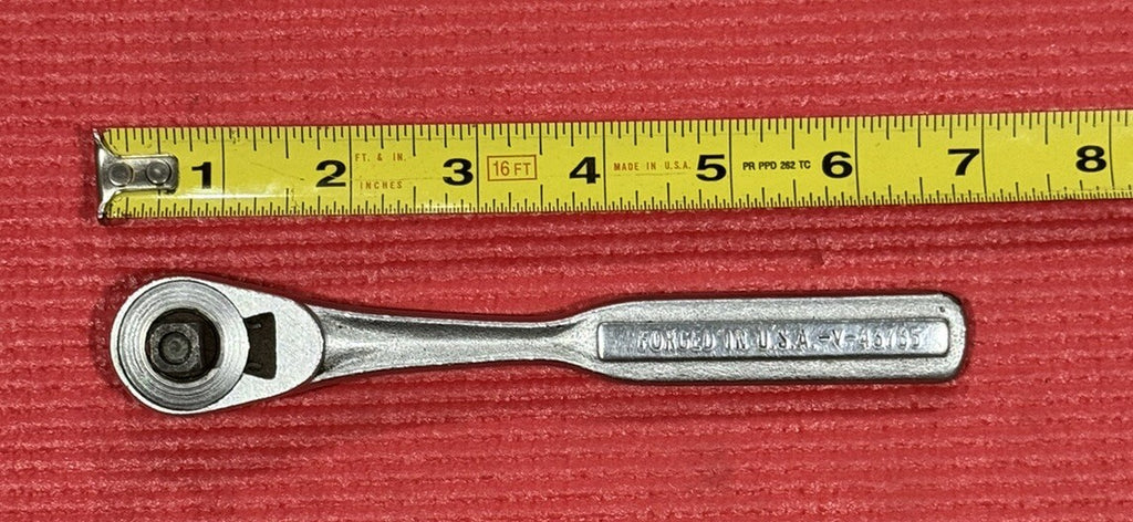 Craftsman V 43785 3/8" Drive 7" Quick Release Ratchet W/port Oil Made In USA