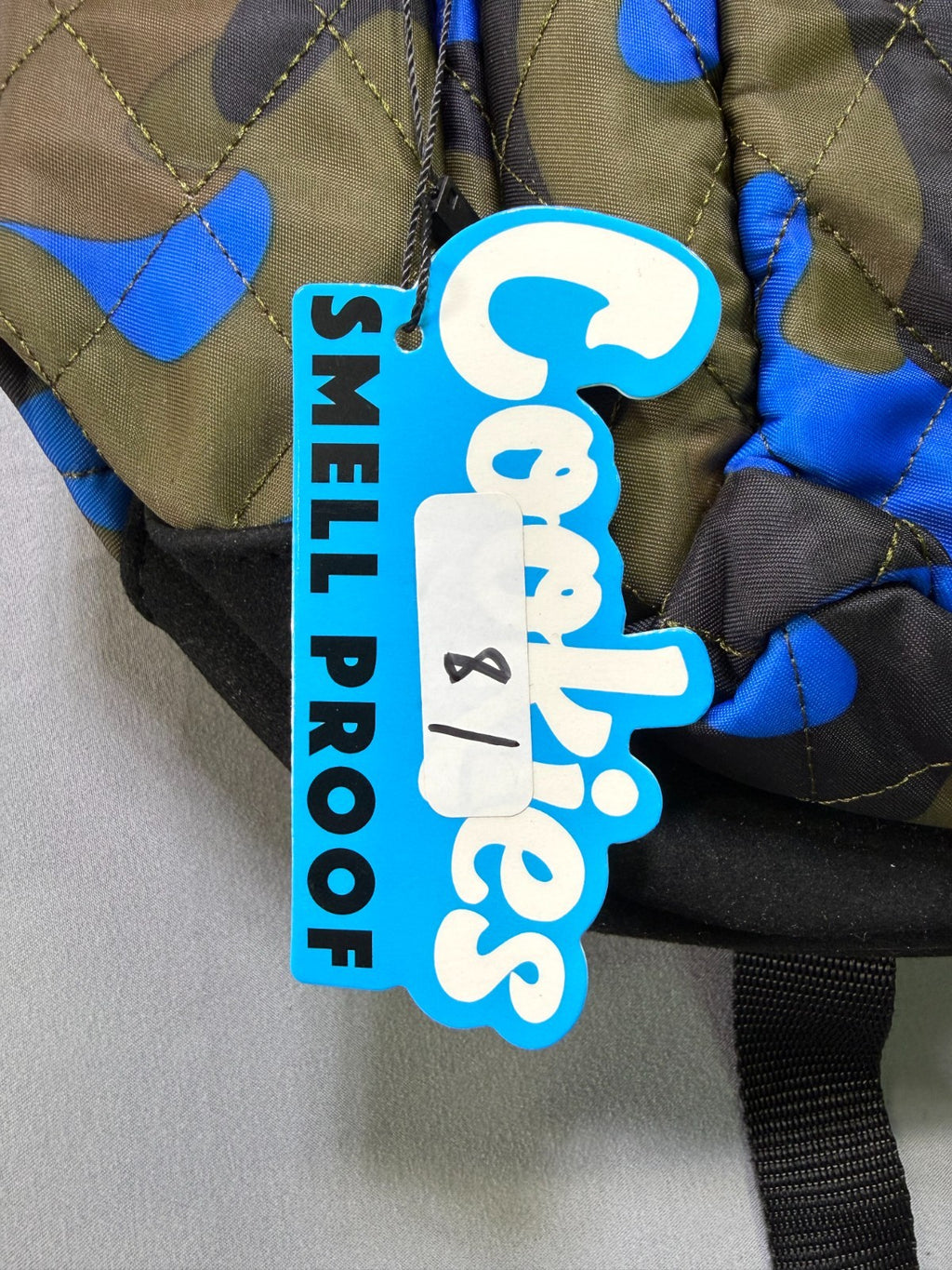 Cookies Utility Backpack Smell Proof Rucksack Multicolor Travel Stash Streetwear
