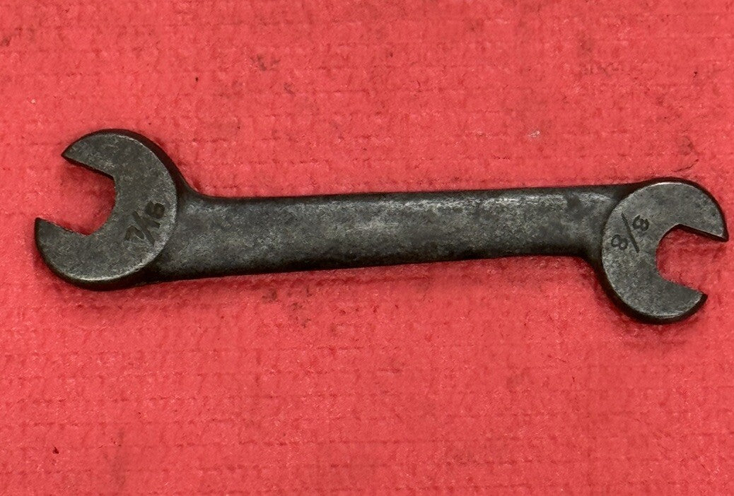 Vintage Bonney 550AS, 3/8" X 7/16" Double Open-End Angle Wrench Made in USA
