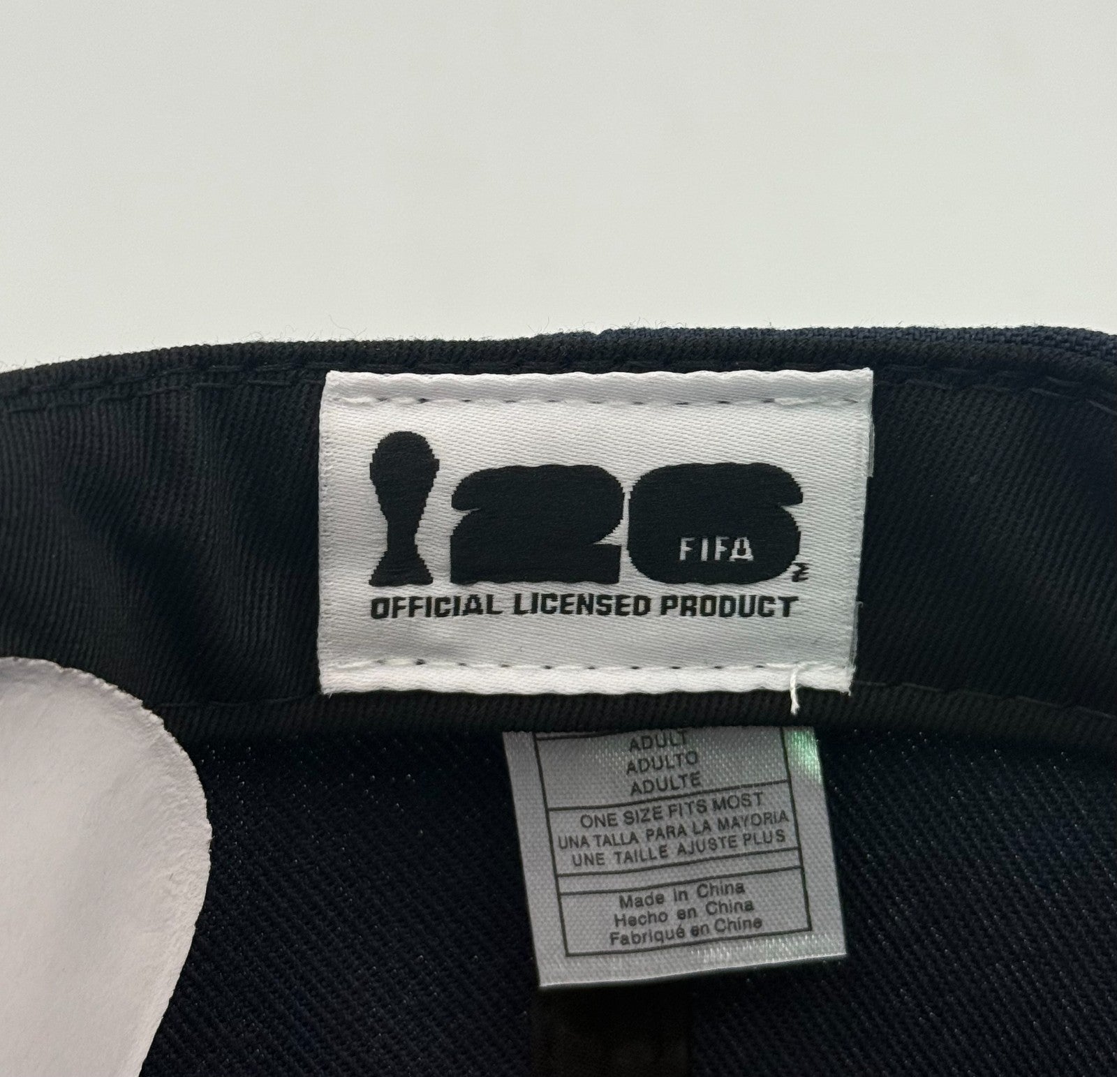 FIFA World Cup 2026 USA Soccer Team Licensed Hat Navy Blue Sports Snapback Cap