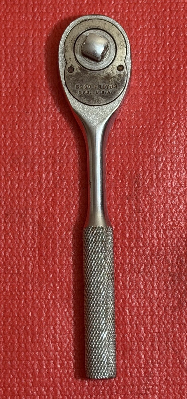 Proto Tools 5249  7" long Reversible Ratchet 3/8" Drive Made In USA