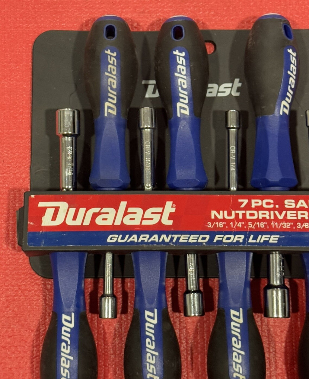 Duralast Tools 65-305  7pc Set SAE Nut Driver Set BRAND NEW Guaranteed For Life