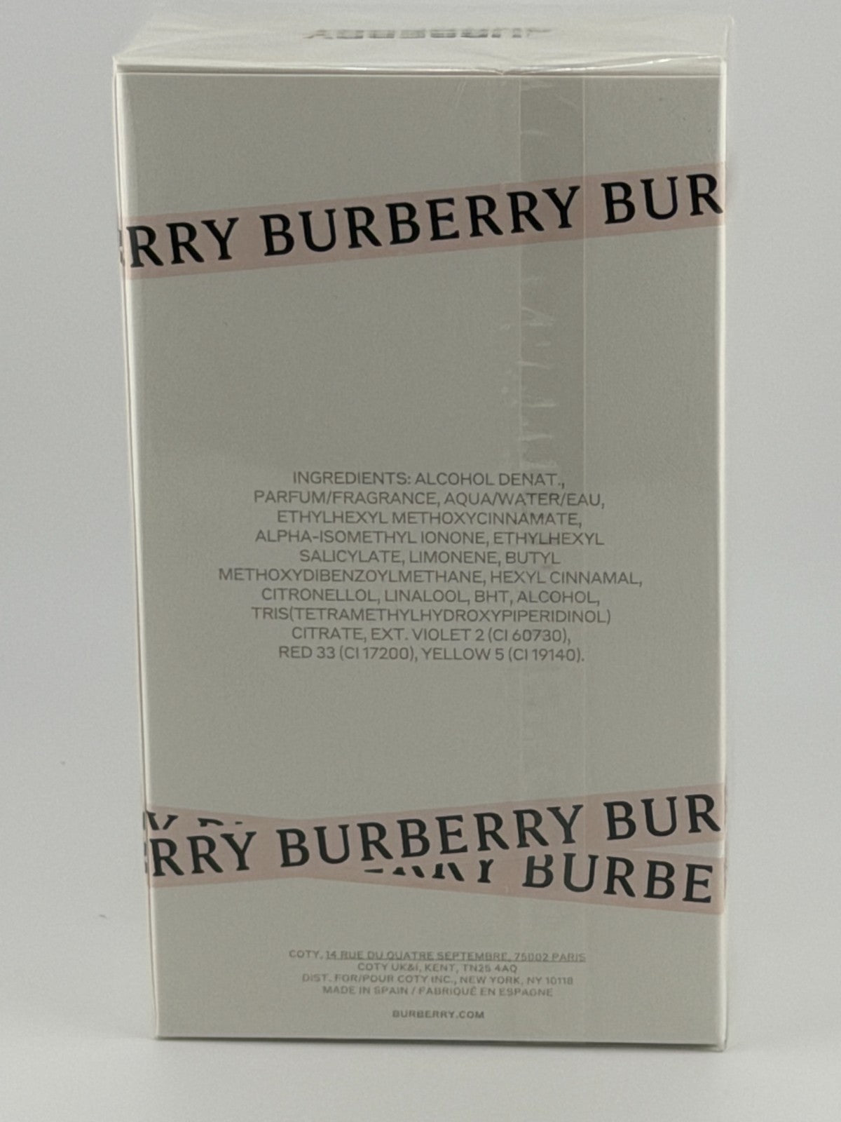Authentic Burberry Her Eau de Parfum Women’s Perfume Spray - 100ml / 3.3 Fl Oz