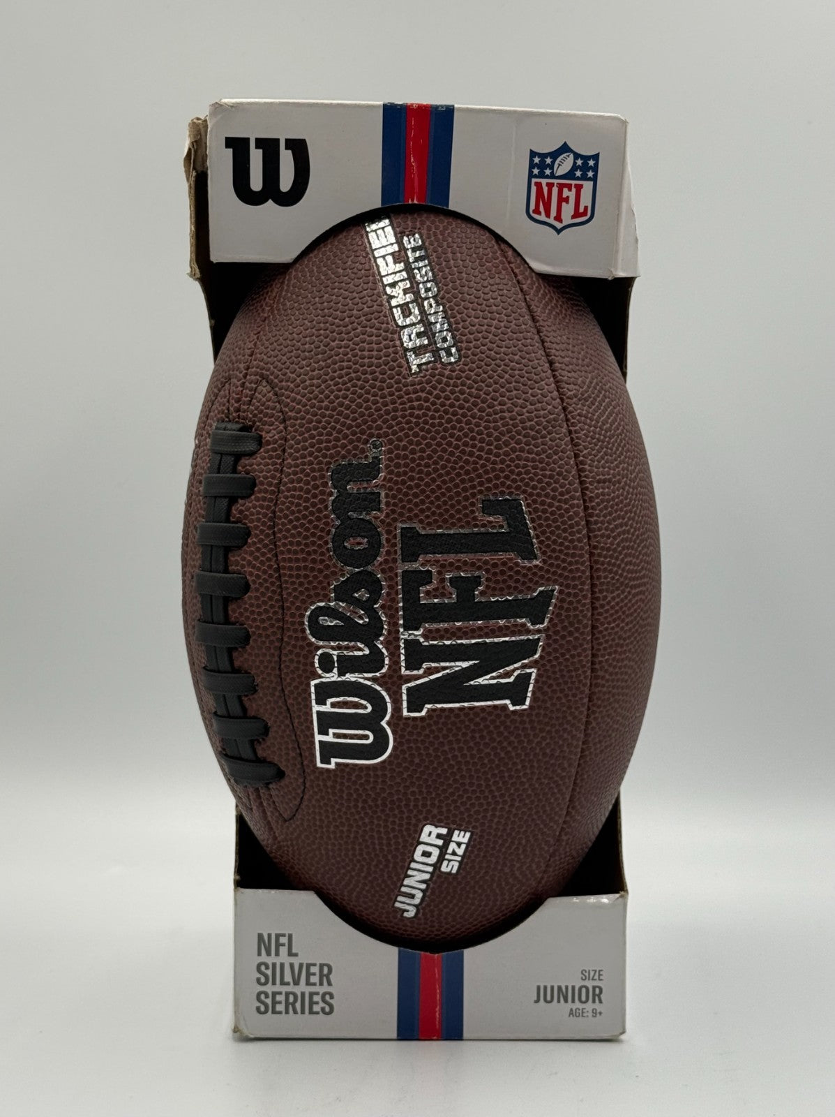 New Wilson NFL All Pro Composite Football Brown Composite Leather Junior Size