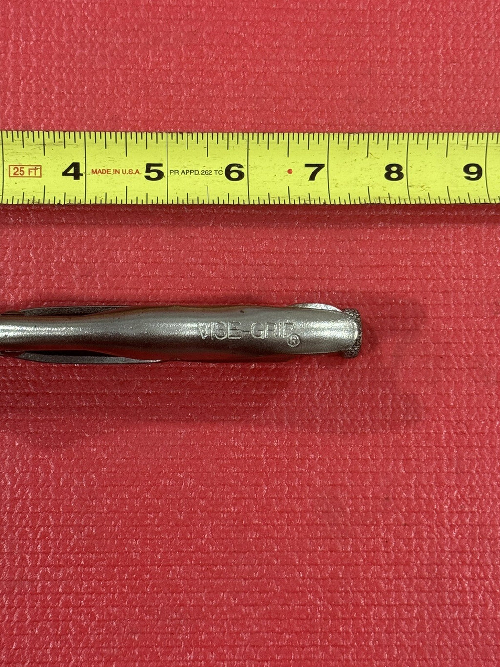 Vintage Vise-Grip 7R Petersen Dewitt 7" Locking Pliers Made in USA