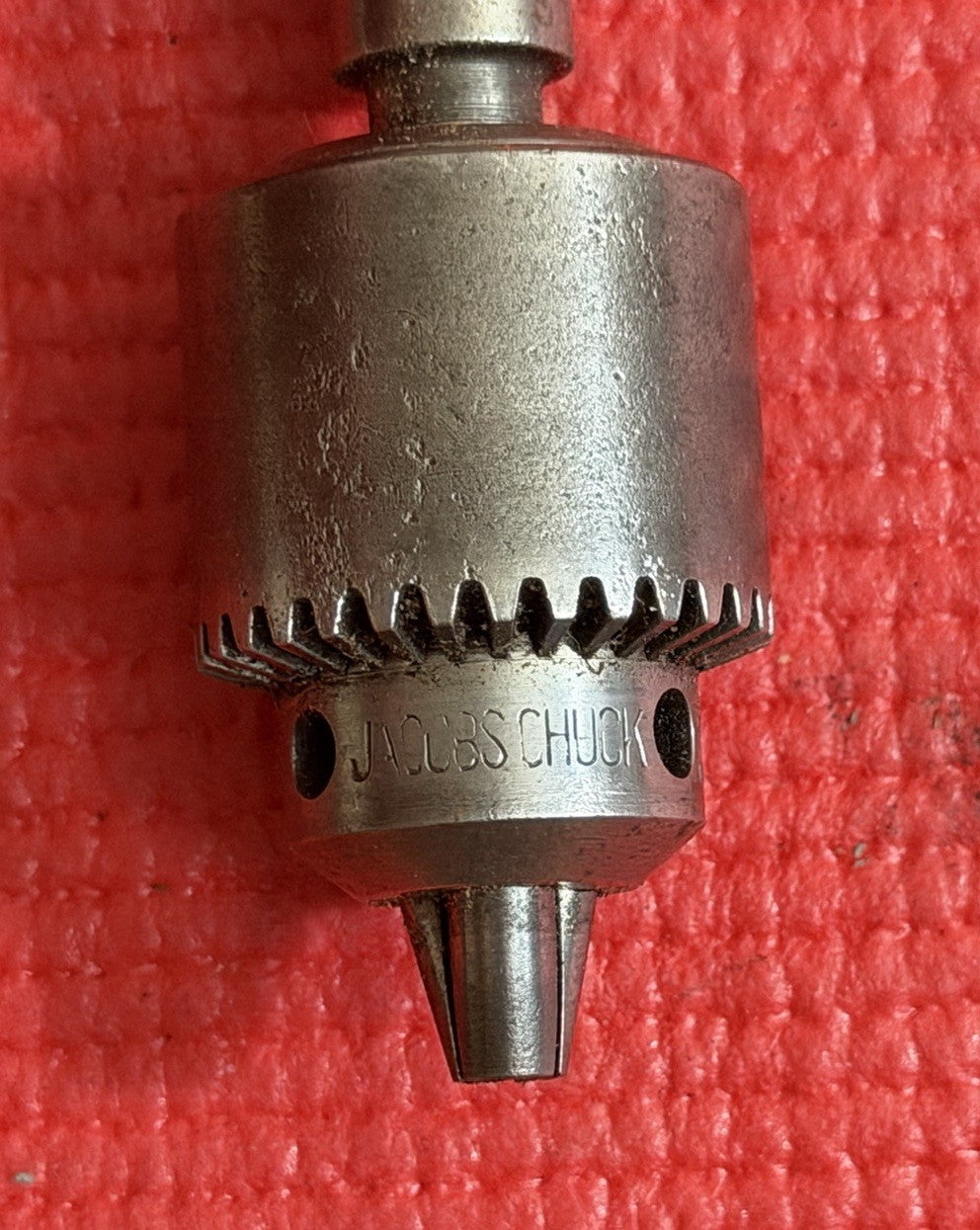 Jacobs No.1A Drill Chuck CAP 0-1/4" Straight Shank Arbor A4001 Hartford Conn USA