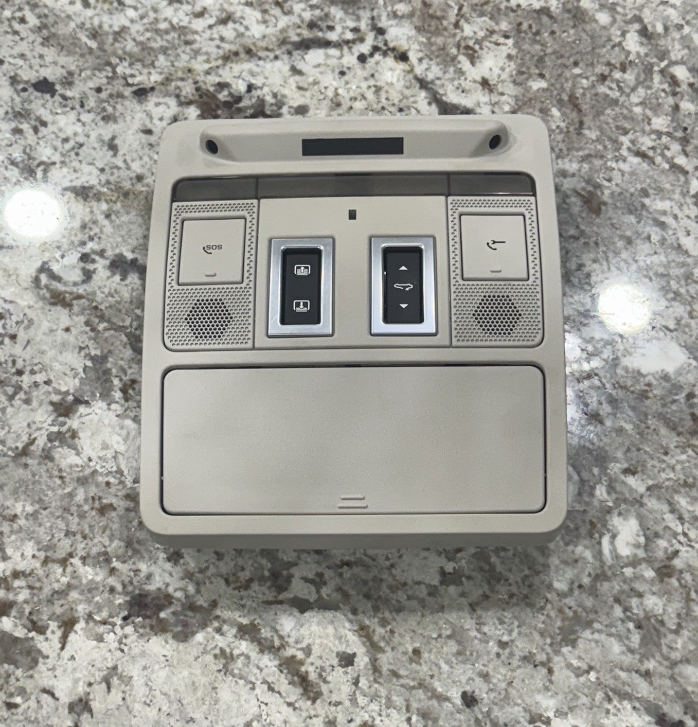 2017-2019 Jaguar XE XF Overhead Dome Map Light Assembly Sunroof Switch OEM