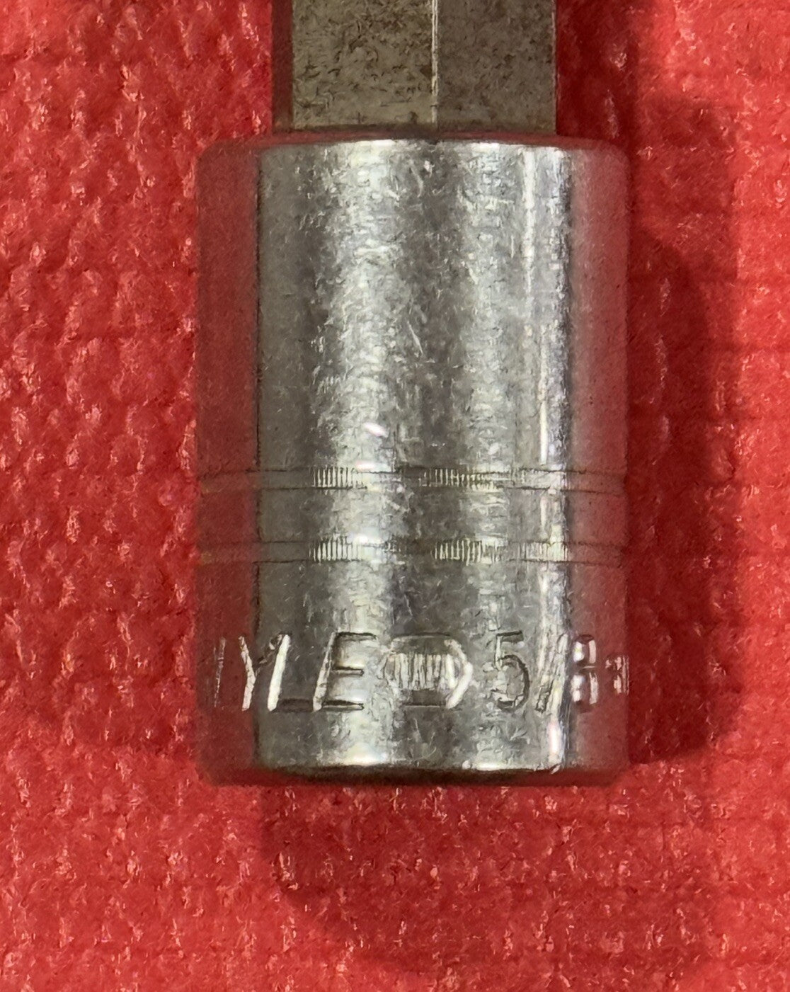 NAPA Tools Carlyle SH1220 1/2" Drive SAE 5/8" Hex Bit Socket Made In USA
