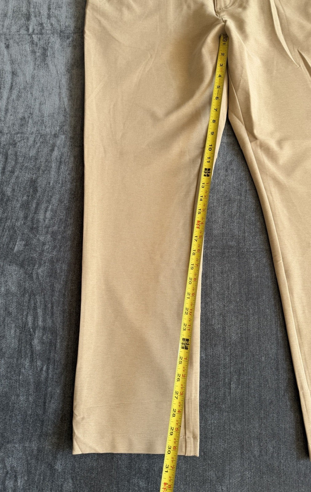 Callaway Opti-Dri Stretch Golf Pants Chinchilla Beige Mens 38x32 Performance NWT