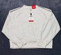 NWT Member's Mark Sand Wash Crew Neck Sweatshirt Women's XS Gray Casual Pullover