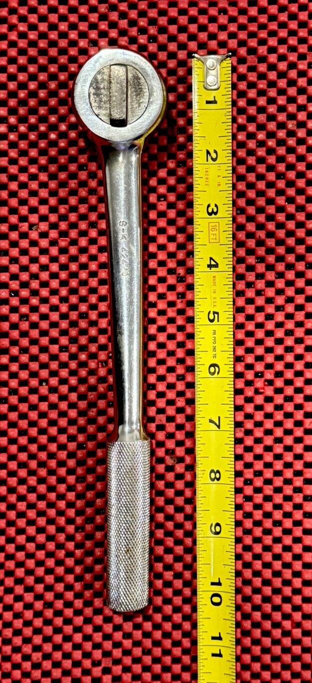 S-K Tools 42470 1/2" Drive Ratchet 10” Inch Long Made in USA SK TOOLS