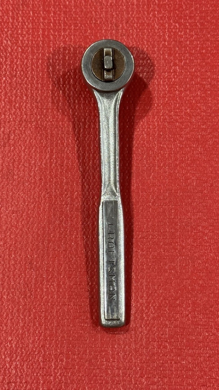 Vintage Craftsman - V- series 3/8" drive Ratchet Thumb Wheel Pat. 3467231 USA