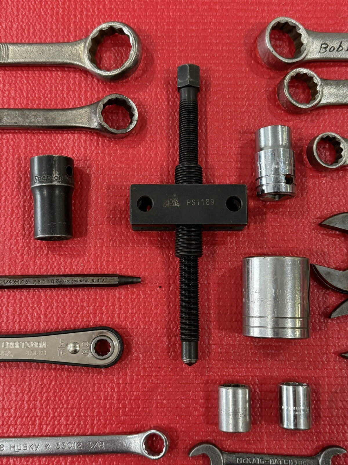 Vintage Lot of 30 USA Tools- Snap-on,Mac,Craftsman,Proto,Westline,Wizard,Bonney
