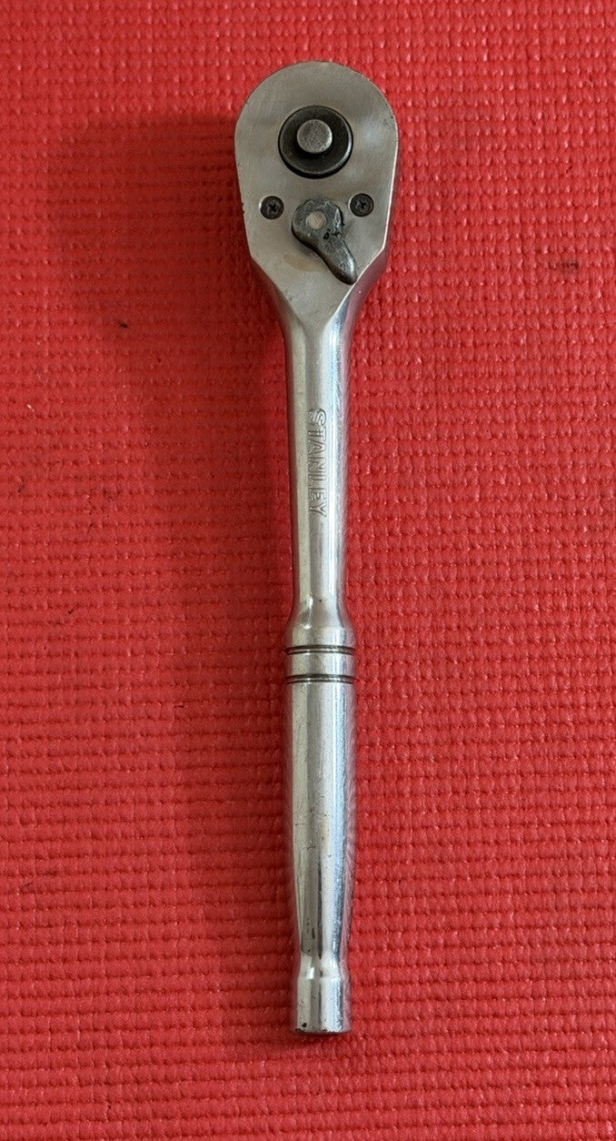 Stanley 1/2" Drive Quick Release Socket Ratchet 9.5" Long Model 91-930 Used