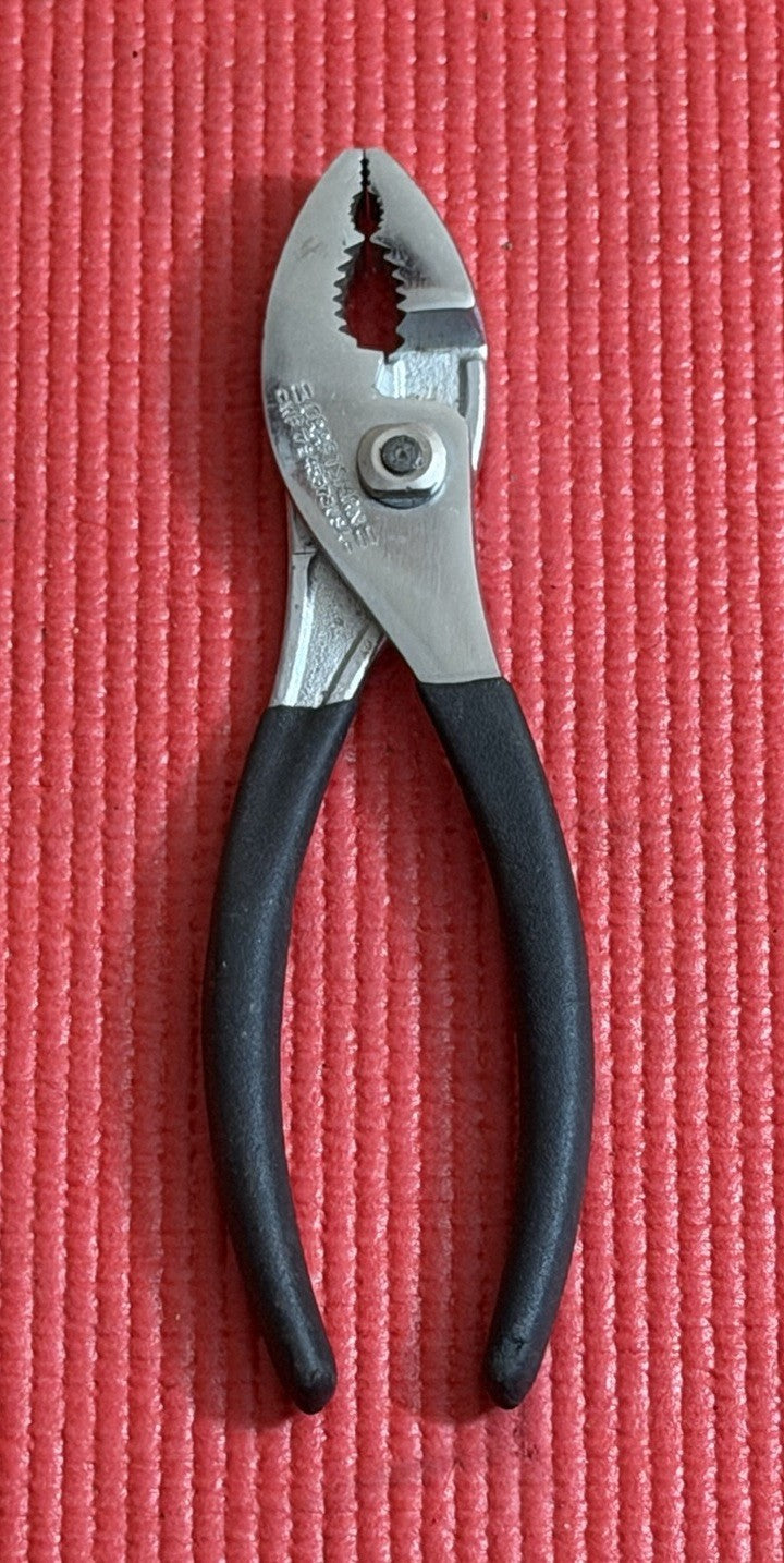 Vintage Craftsman 6 3/4" Long Slip Joint Pliers WF 45378 Made In USA