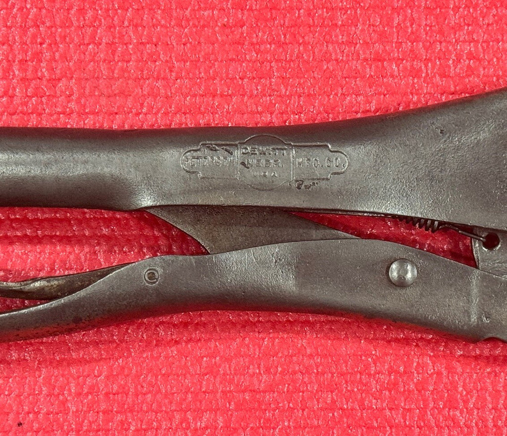 Vintage ViseGrip Petersen Dewitt 10R, Locking Pliers Made in USA