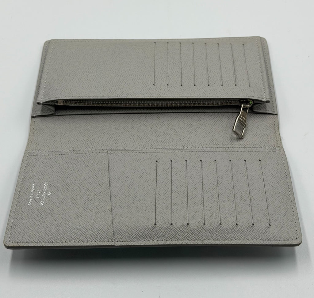 Louis Vuitton Brazza Wallet Men's Limited Edition Logo Story Monogram Canvas