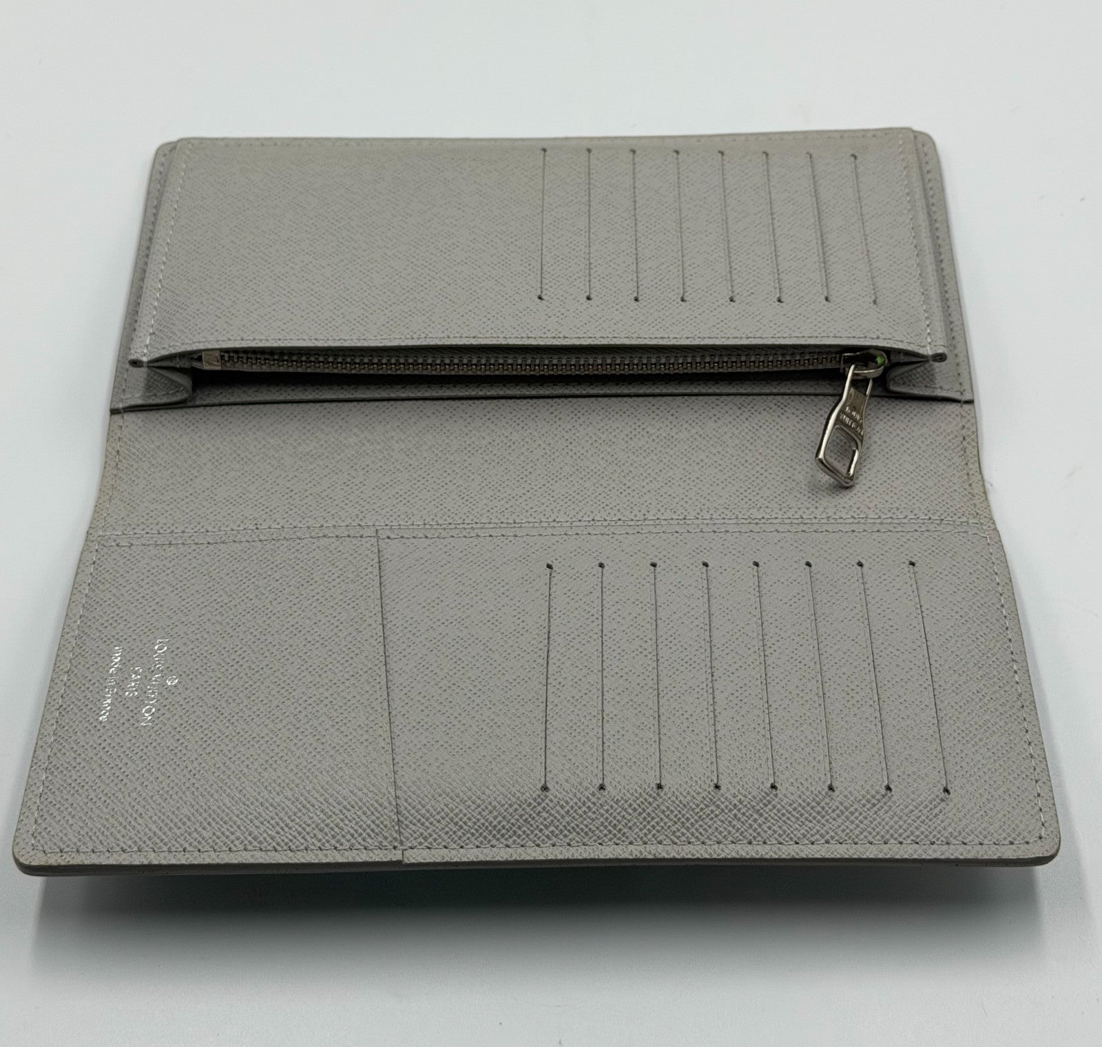 Louis Vuitton Brazza Wallet Men's Limited Edition Logo Story Monogram Canvas