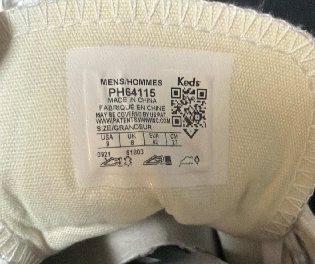 Pro-Keds Royal Men's size 9 (M) Hi Lace Up White Leather Shoes Sneaker NWB