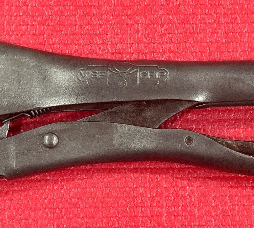 Vintage ViseGrip Petersen Dewitt 10R, Locking Pliers Made in USA